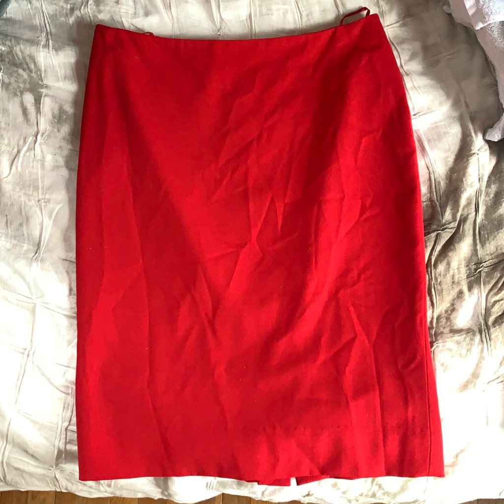 Dolce & Gabbana Red Skirt